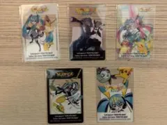 ポケモン 初音ミク ポケミクライブ ららぽーと 特典 クリアカード 全5種