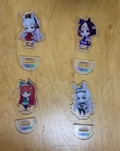 ウマ娘 アクリルスタンド 4個セット