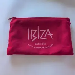 IBIZA ポーチ レッド キャンバス地のサムネイル