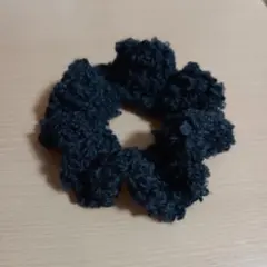 フリルシュシュ　(ブラック)