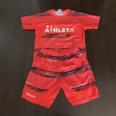 ATHLETA サッカーウェアセット レッド