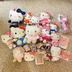 ハローキティ ぬいぐるみ キーホルダー セット