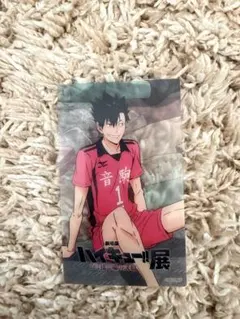 ハイキューごみ捨て場の決戦展 入場特典 クリアカード 黒尾鉄朗