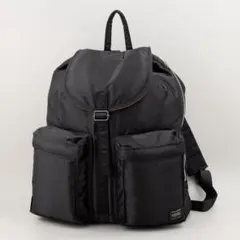 A757【美品】ポーター／タンカー　リュック　デイパック　バックパック　ブラックのサムネイル