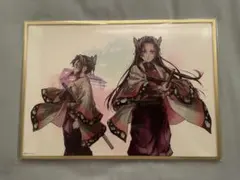 胡蝶しのぶ　胡蝶カナエ　アクリル色紙　WEBSHOPくじ　B賞