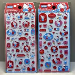 正規品　サンリオ　ハローキティ　ジェリーシール　ドロップシール　2枚