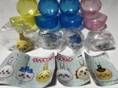 ちいかわ リップキャップ 4点セット ちいかわ　ハチワレ2 うさぎ
