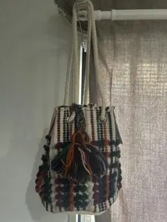 ニコアンド　ポコポコショルダーバッグ