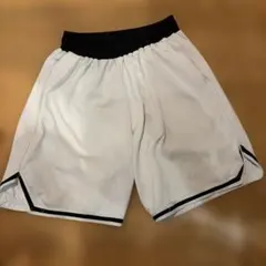 ホワイト バスケットボールパンツ
