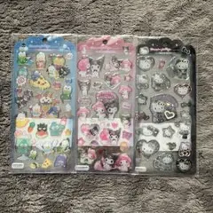 【正規品】ドロップジェリーシール　はぴだんぶい　クロミ　マイメロ　キティ