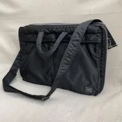 【美品】ポーター タンカー 2層　拡張タイプ　2way ビジネスバッグ ブリーフ