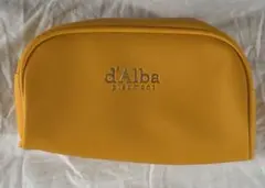 新品　未使用　d'Alba ポーチ イエロー