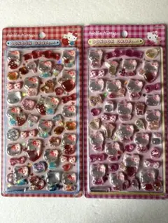 【国内正規品】【即日発送】ボンボンドロップシール　ハローキティ　2枚セット