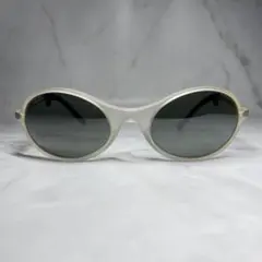 希少 90s レイバン Orbs 楕円 オーバル マットクリスタル サングラス