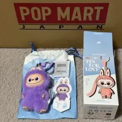 popmart ラブブ アルファベット イニシャル ぬいぐるみペンダント【T】