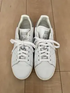 adidas Stan Smith ホワイトスニーカー 24.5