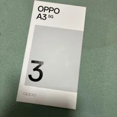 OPPO A3 5G ブラック