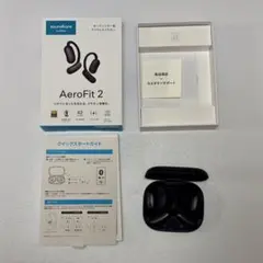 Soundcore AeroFit 2 ブラック ワイヤレスイヤホン