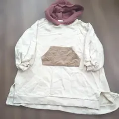 BREEZE フード付きワンピース 110サイズ　チュニック