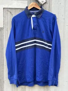 BROOKS BROTHERS 346ラガーシャツ L 青