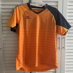 Mizuno ゲームウェア 半袖 オレンジ　Mサイズ