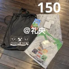 【新品】マインクラフト マイクラ 半袖パジャマ上下2点＆ナップサック