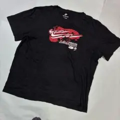 233] USA古着 NIKE Tシャツ 半袖 黒 XL ビッグシルエット 海外のサムネイル