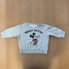 韓国UNIQLO UT ミッキーマウス トレーナー 100cm