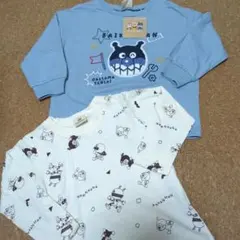 ★新品★100★アンパンマン★バイキンマン★トレーナー＆ロンTセットのサムネイル