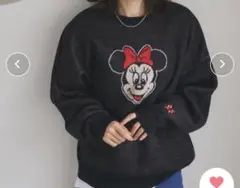 【最終値下げ⠀】Disney ミニーマウス ニットプルオーバー