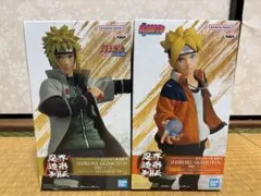 忍界造形列伝フィギュア　波風ミナト　うずまきボルト　2個セット