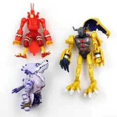 【ジャンク】デジタルモンスター デジモン 3体 まとめて 欠品多数 ガルモン 他