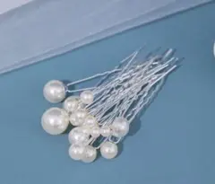 フェイクパールヘアピンセット
