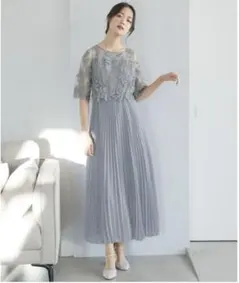 【値下げしました】エレガント 結婚式 パーティードレス