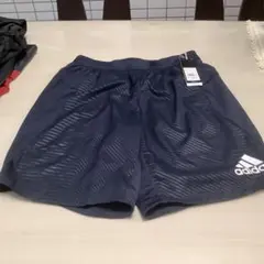 adidas ハーフパンツ M ネイビー DJB80