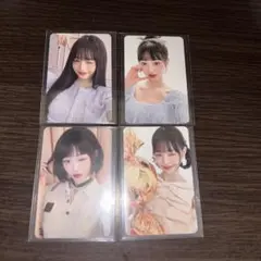 IVE ウォニョン ハパクリスティン ノベルティ トレカ 4枚セット