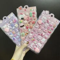 お尻ぷにぷにシールもちもちシールマシュマロシール4枚セット交換ボン ドロップ