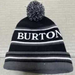 BURTON ニット帽 キッズ ビーニー ポンポン付き - メルカリ