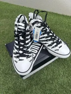 未使用　CONVERSEコンバース ゴルフシューズ　ハイカット　ゼブラ柄24.5 未使用 CONVERSEコンバース ゴルフシューズ ハイカット ゼブラ柄24.5