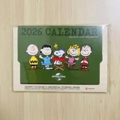 【新品未開封】【非売品】スヌーピー 2026年 卓上カレンダー ニッセイ 1冊②