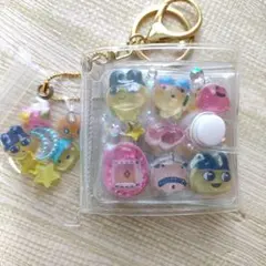 感謝sale♡匿名配送　キーホルダー付きミニシール帳　　完成品96