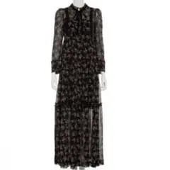 snidel 花柄ロングワンピース ティアード 小花柄 レア