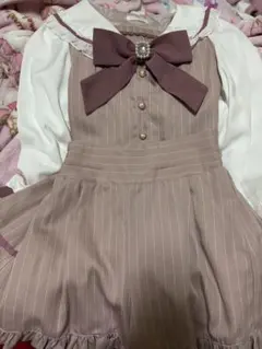 LIZLISA リズリサ セーラーカラー セットアップ 長袖 ピンク