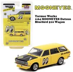 ダットサン ブルーバード 510 ワゴン MOONEYES 1/64 ミニカーのサムネイル