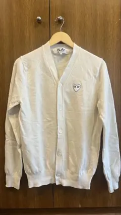 PLAY COMME des GARÇONS オフホワイト カーディガンのサムネイル