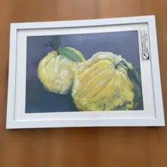 安藤七宝店柚子陶板画 額装品 インテリア 安藤七宝店柚子陶板画 額装品 インテリア - メルカリ