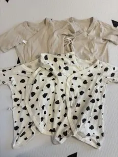 コンビ肌着　半袖　ベビー服　4枚セット　新生児