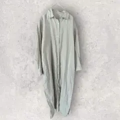 アーバンリサーチ　リネン100% シャツ　ワンピース　ベージュ