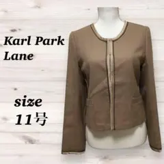 Karl Park Lane （１１号）テーラードジャケット ノーカラーのサムネイル