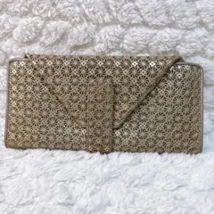 HIROKO HAYASHI GIRASOLE 長財布　ゴールド　牛革のサムネイル